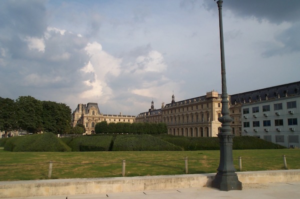 Louvre outside