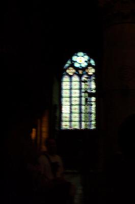 N&ocirc;tre Dame Window 4 (blurry)