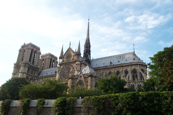 N&ocirc;tre Dame from the Seine 2