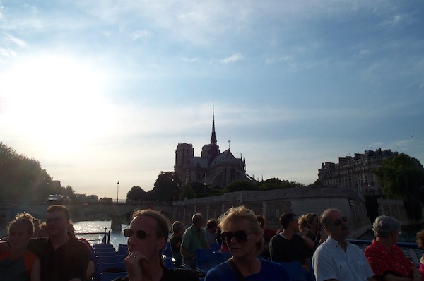 N&ocirc;tre Dame from the Seine 3