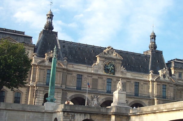 Louvre from the Seine 4