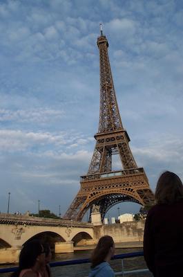 Eiffel tower from the Seine 5