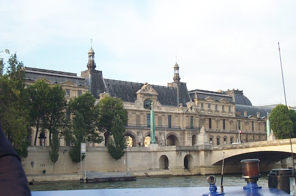 Louvre from the Seine 7