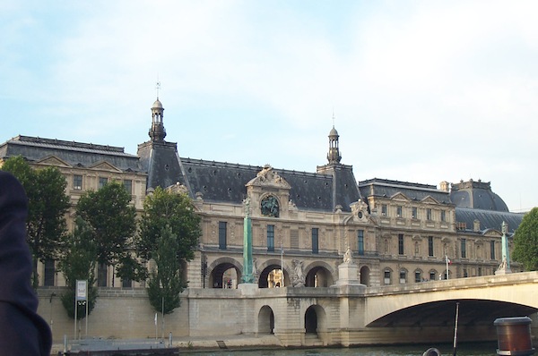 Louvre from the Seine 8