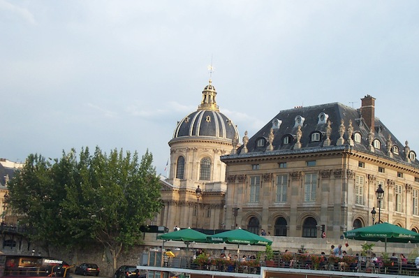 Academy building from the Seine 1