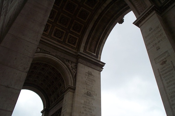 Inside the Arc du Triomphe 1