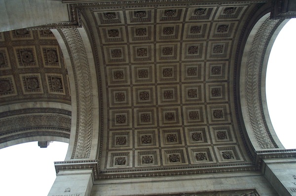 Inside the Arc du Triomphe 2