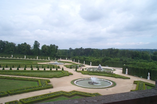 View of the gardens from Versailles