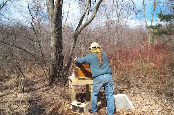 Putting on a top box