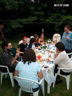 Corey, Beth, Abby, Jon, Kaitlyn, Xine, Donna, Rachel