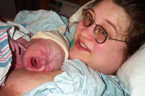 Very new baby (3-1-03 6:04AM)