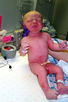 Tim on the warming tray (3-1-03 6:16AM)