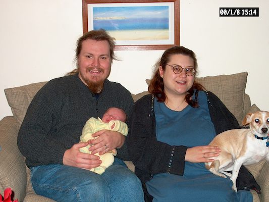 Ben, Tim, Christine and Emily (3-8-03)