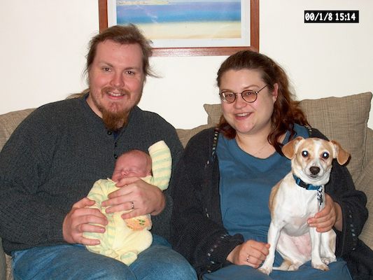 Ben, Tim, Christine and Emily (3-8-03)