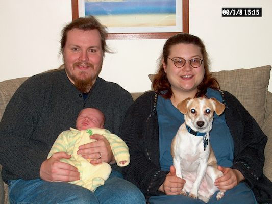 Ben, Tim, Christine and Emily (3-8-03)