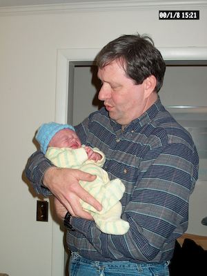 Tim and Dad (3-8-03)