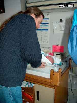 Ben admiring (3-1-03)