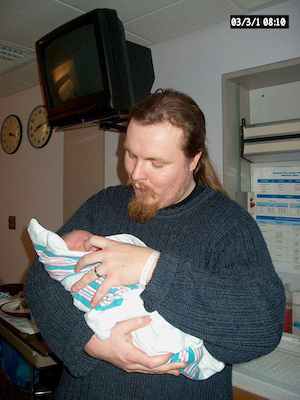 Ben admiring (3-1-03)