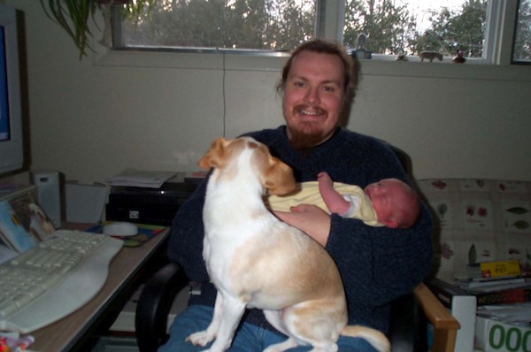 The boys and Emily (3-7-03 5:12PM)