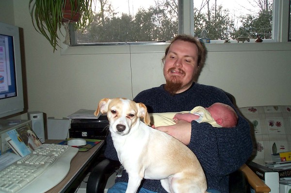 The boys and Emily (3-7-03 5:12PM)