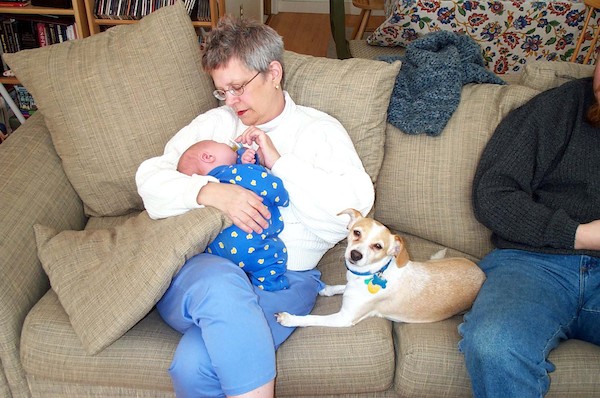 Tim, Grandma and Emily (3-16-03 10:36AM)