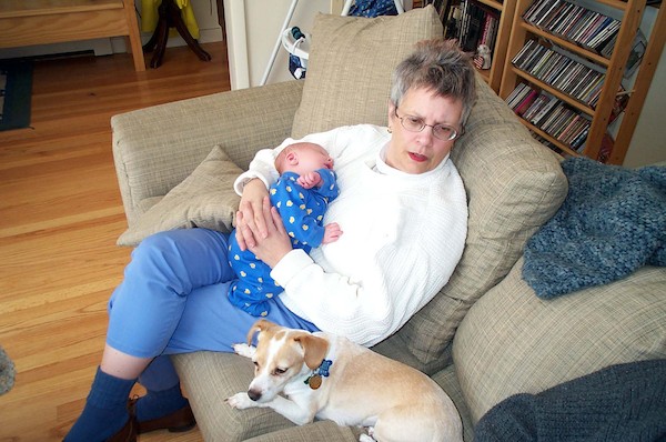 Tim, Grandma and Emily (3-16-03 10:36AM)