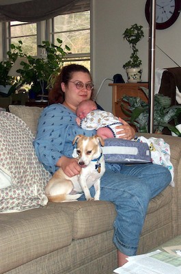 Christine, Tim and Emily (3-29-03 4:50PM)