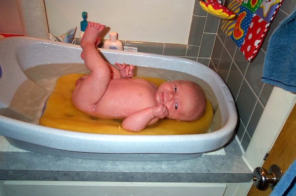 Bathing Tim (4-11-2003 5:48PM)