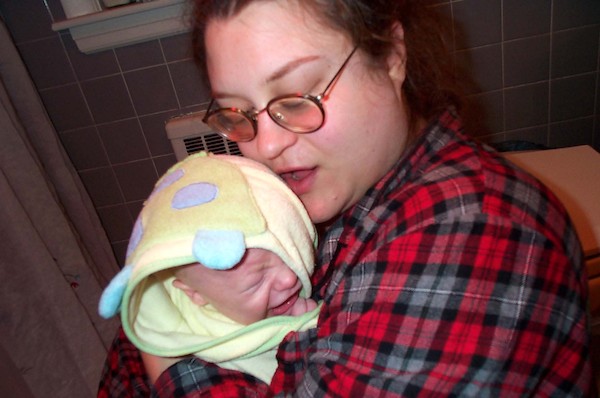 Cranky drying Tim (4-11-2003 5:53PM)