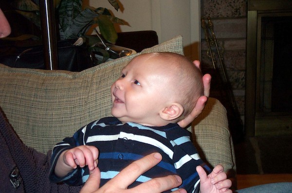 Happy baby (5-6-03 8:24PM)