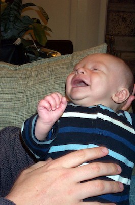 Happy baby (5-6-03 8:25PM)