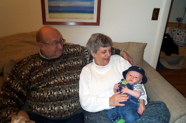 Grandparents and babies (5-25-03 2:44PM)
