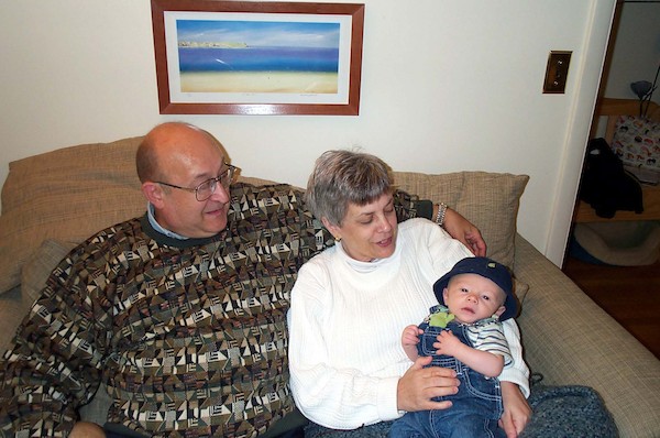 Grandparents and babies (5-25-03 2:44PM)