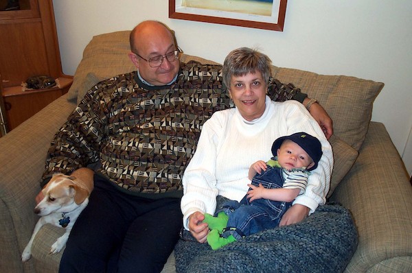 Grandparents and babies (5-25-03 2:45PM)