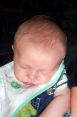 Snoozing Baby