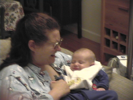 Xine and Tim Laughing (6-15-2003 9:07PM)