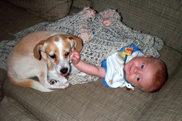 Tim & Emily (7-7-2003 8:18AM)