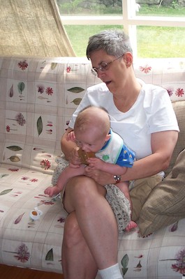 Tim and Grandma (7-21-2003 1:07PM)