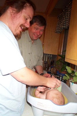 Bathing Tim (8-26-2003 6:00PM)