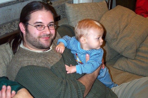 Juj and Tim (12-25-2003 18:45)