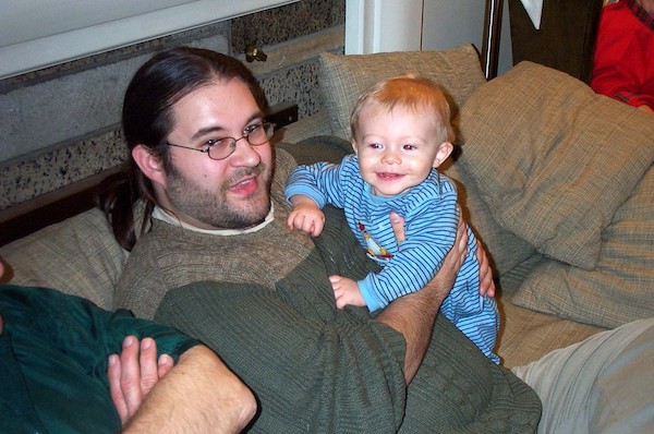 Juj and Tim (12-25-2003 18:45)