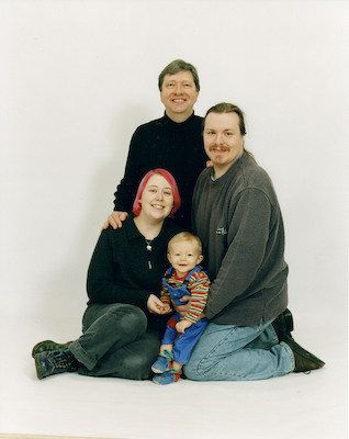 Beth, Dad, Tim, Ben (1-3-2004 11:20)