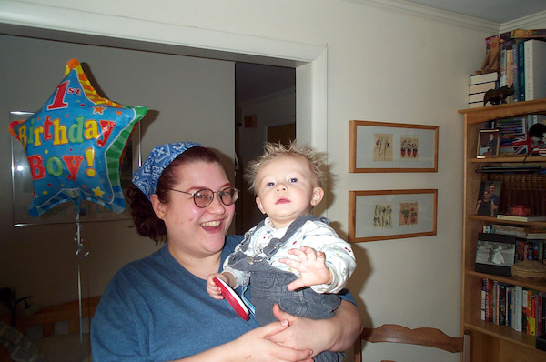 Punk hair Tim (3-11-2004 2:35)