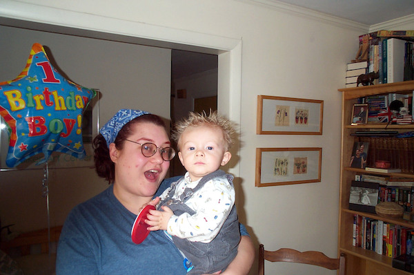 Punk hair Tim (3-11-2004 2:35)