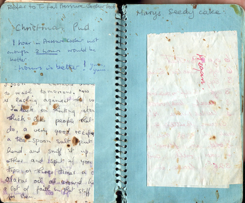 Christmas Pudding; Mary's Seedy Cake