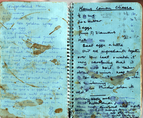 Gingerbread Men; Mams Lemon Cheese