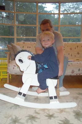 Tim on horse (9-16-2004 19:3)