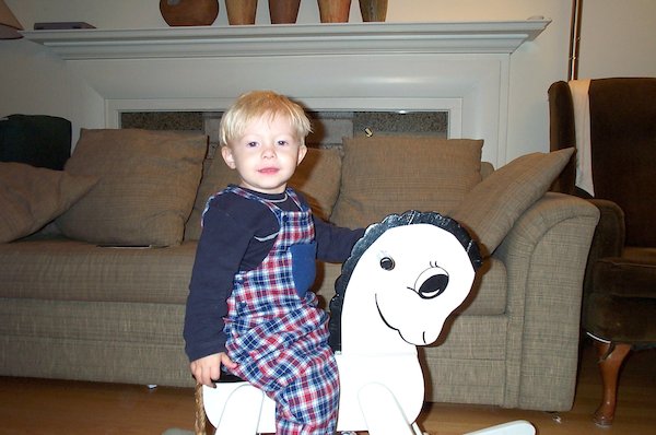 Tim on horse (10-19-2004 19:04)