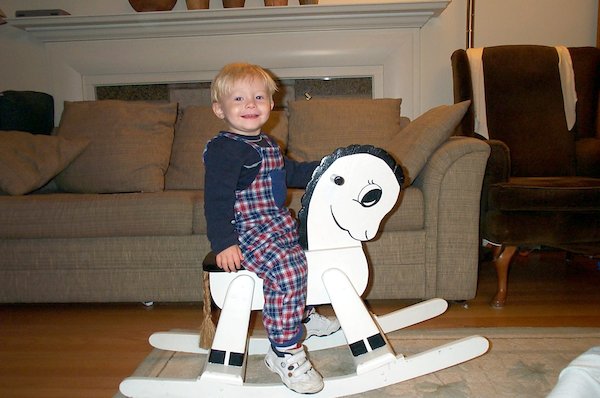 Tim on Horse (10-19-2004 19:04)