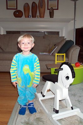 Proud Tim next to horse (11-27-2004 08:46)